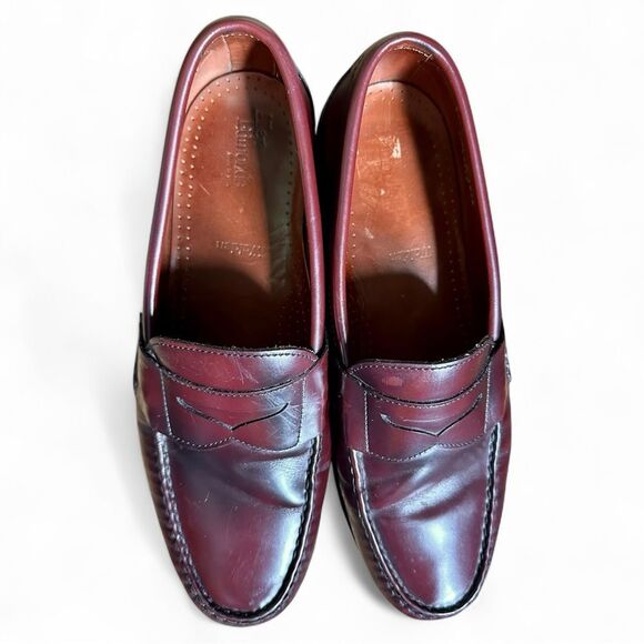 Allen Edmonds Walden Oxblood Leather Penny Loafers 10.5 Ivy Prep main image 12